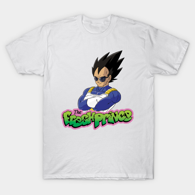 Vegeta the Fresh Prince T-Shirt-TOZ